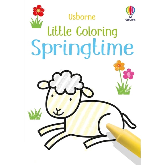 Pre-Owned Little Coloring Springtime (Paperback) 1835405096 9781835405093