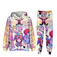 thumbnail image 5 of 3dthe Amazing Digital Circus Digital Circus Hooded Sweatshirt And Leggings Set, 5 of 5