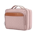 thumbnail image 3 of Neceser de viaje con gancho para colgar y compartimento organizador de joyas Rosa, 3 of 8