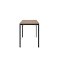 thumbnail image 2 of Mesa Individual CUBIK 120x60 Negro-Nogal PEME Domus Cubik/Office, 2 of 2