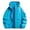 Blue, variant on AnuYalue Big and Tall Jacket for Men Women Casual Waterproof Rain Jackets Zip Up Long Sleeve Hooded Coat Outdoor Hiking Outerwear with Pocket