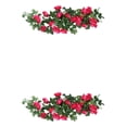 thumbnail image 3 of Billuyoard Planta de flores artificiales Plantas de rosas de vid falsas Rosa colgante decorativa para fiesta Balcón Jardín Restaurante Balcón Type2 NO2, 3 of 6