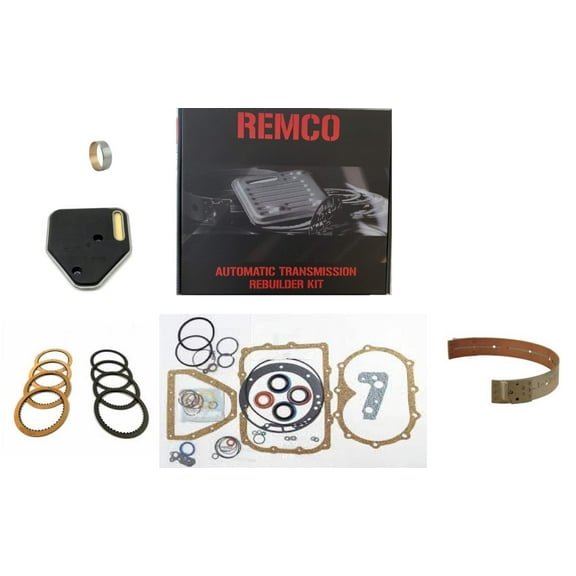 A413 A470(81-UP) TRANSMISSION REBUILT KIT WITH OVERHAULT KIT CLUTCHES FRONT BAND PUMP BUSHING AND FILTER