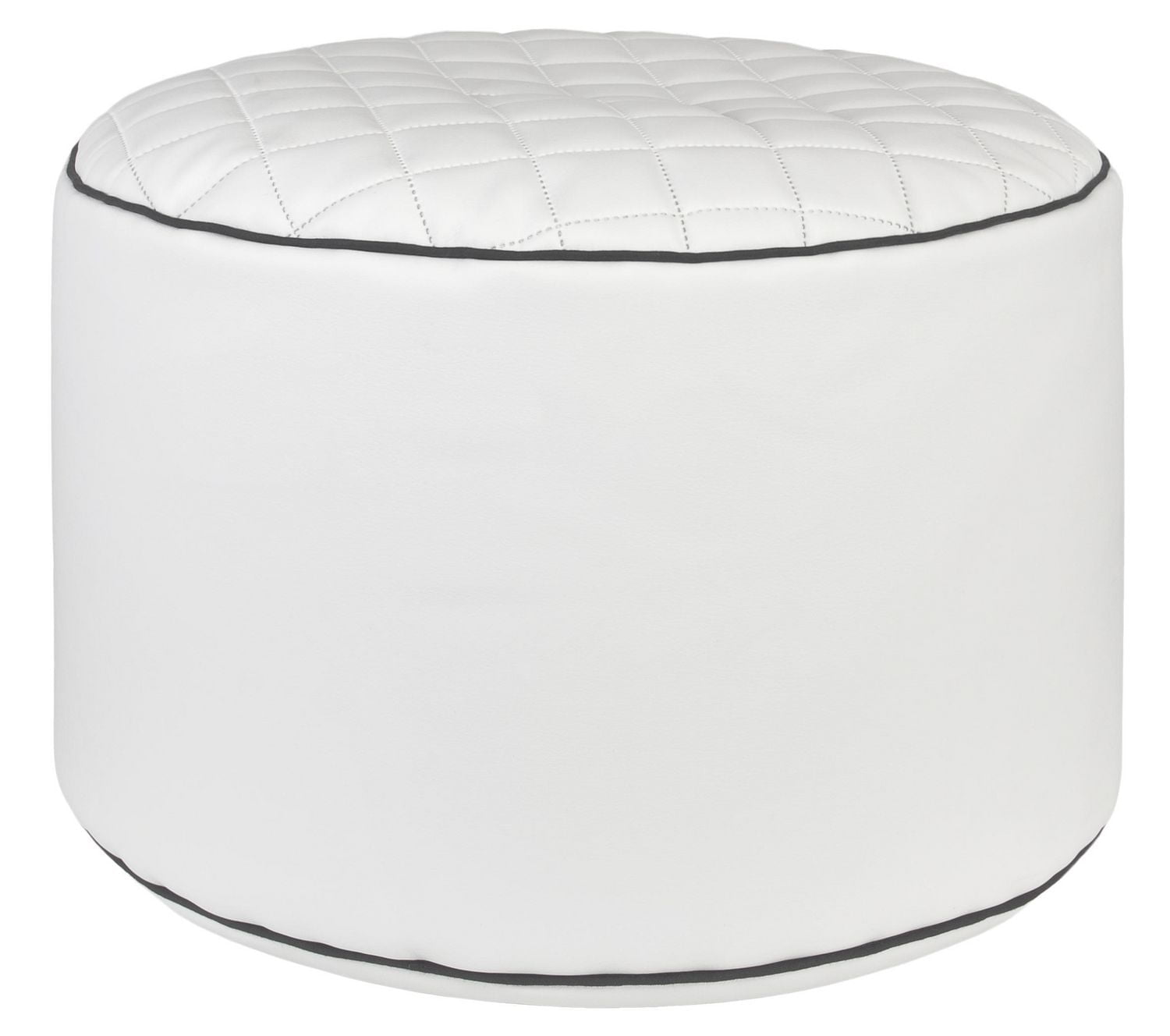 Pouf ottoman Dotcom Modo Tap de Sitting Point en blanc