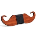 thumbnail image 4 of Corbata de hombre Pajarita ecológica Cuello hecho a mano Corbata de madera maciza de pera de cártamo, 4 of 5