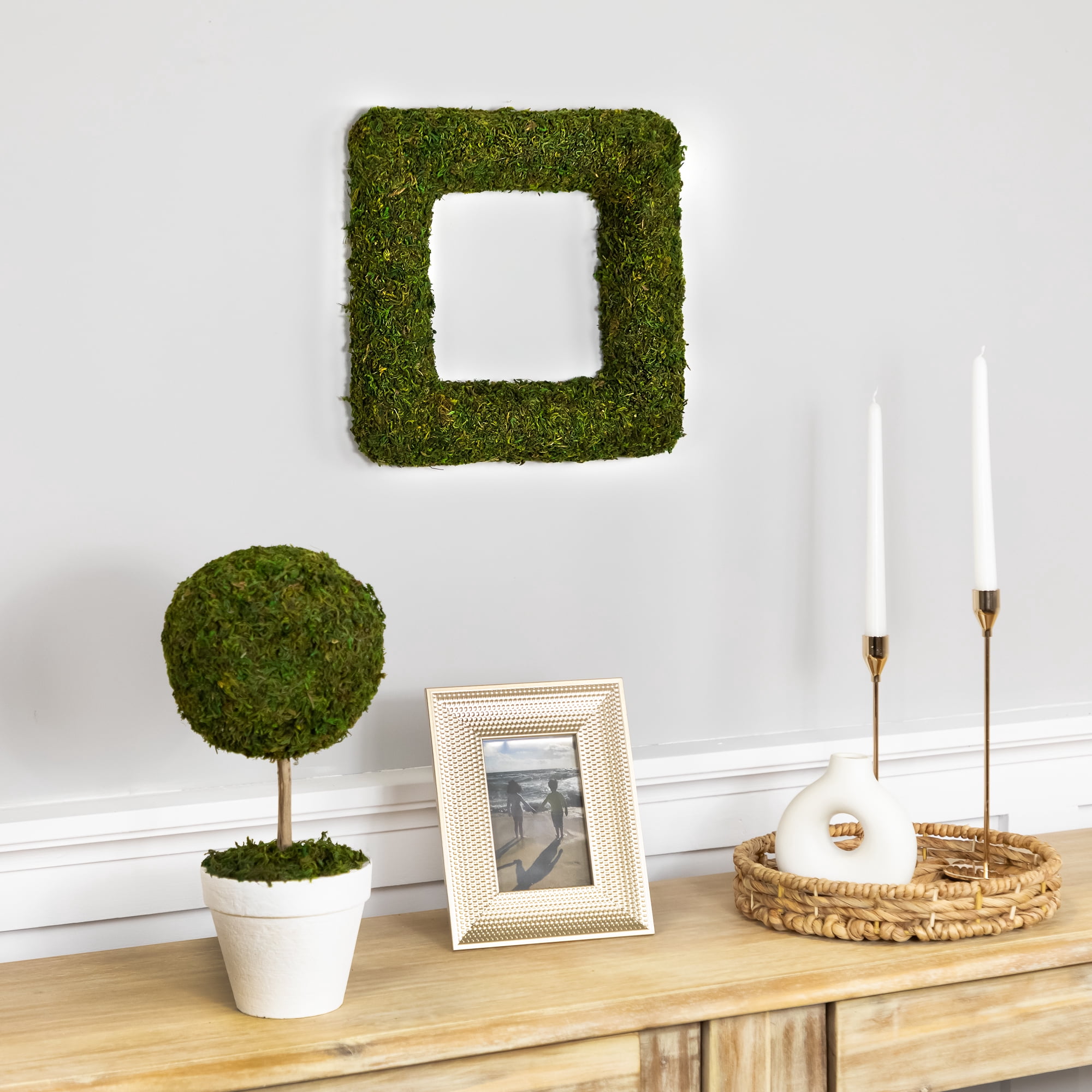 Northlight Floral Foam Wreath, 14" (Green)