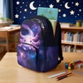 thumbnail image 3 of Yspwyqan Space Axolotl Kids Backpack and Lunch Box Set, Lightweight 4 Piece Kids Backpack Set with Pencil Case Water Bottle Bag, 17 Inch School Bookbag for Elementary Middle High School, 3 of 7