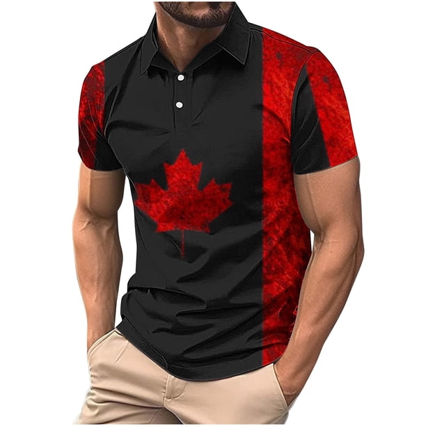 Camisas de Manga Larga para Hombres Casual Impreso Cuello Girado Abajo, Lado Dividido Botón Abajo Blusa para Al Aire Libre, Diario Y Primavera Verano