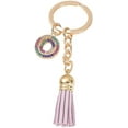 thumbnail image 1 of 26 Letters A-Z Decorative Alphabet Initial Charm Keychain for Women Girls Men Teenager Gift, 1 of 2