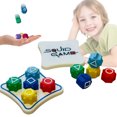 thumbnail image 1 of Gonggi Jack Stone Pebbles Establece Un Juego Tradicional para Juegos Fiesta (dados Lados A), 1 of 9