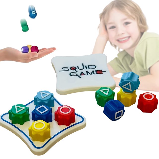 Gonggi Jack Stone Pebbles Establece Un Juego Tradicional para Juegos Fiesta (dados Lados A)