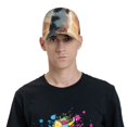 thumbnail image 4 of Fotbe Cloud Border Collie Gorro Clásico de Béisbol, Gorra Ajustable con Broche Snapback, Gorro de Exterior de Algodón Suave, 4 of 6