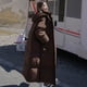 thumbnail image 5 of Chaqueta de algodón de invierno de estilo medio a largo, chaqueta de algodón por encima de la rodilla, chaqueta de algodón con capucha holgada y gruesa para mujer, ropa de abrigo, 5 of 5