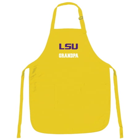 

LSU Grandpa Aprons w/ Pockets & Adjustable Neck