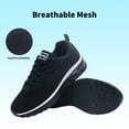 thumbnail image 2 of B BESUNEW Men Running Tennis Shoes Fashion Sneakers Comfortable Walking Sports Gym Non Slip Shoes US 7-12.5, 2 of 10