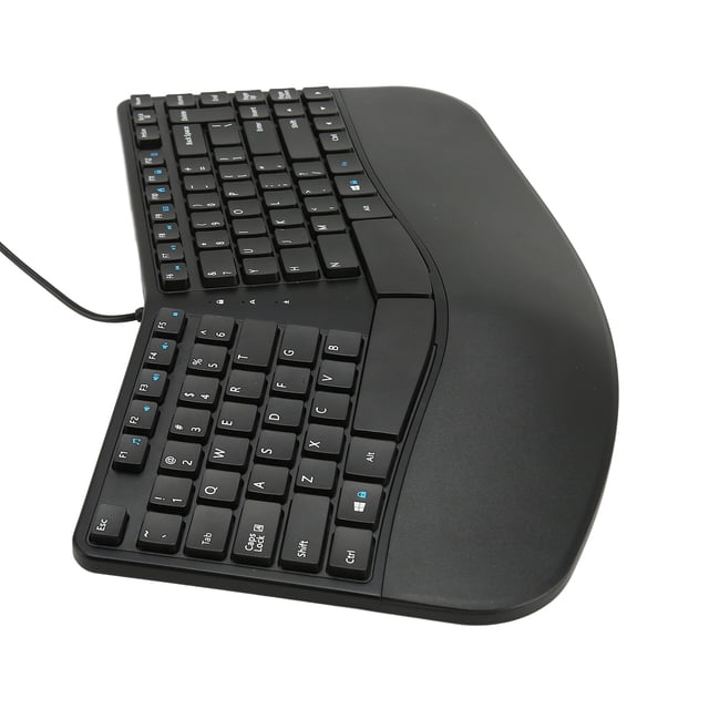 Clavier d'Ordinateur, Clavier Ergonomique Confortable pour Bureaux