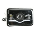 thumbnail image 3 of Front Headlamp, High Light Transmittance Square LED Headlights Aluminum Alloy Housing Waterproof IP67  For Car Parts, 3 of 8