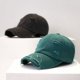 thumbnail image 3 of Gorra de béisbol con borde rasgado y agujero rasgado, gorra de sol antigua para hombre, gorra de pato informal, marca de moda de hip hop para mujer, 3 of 6