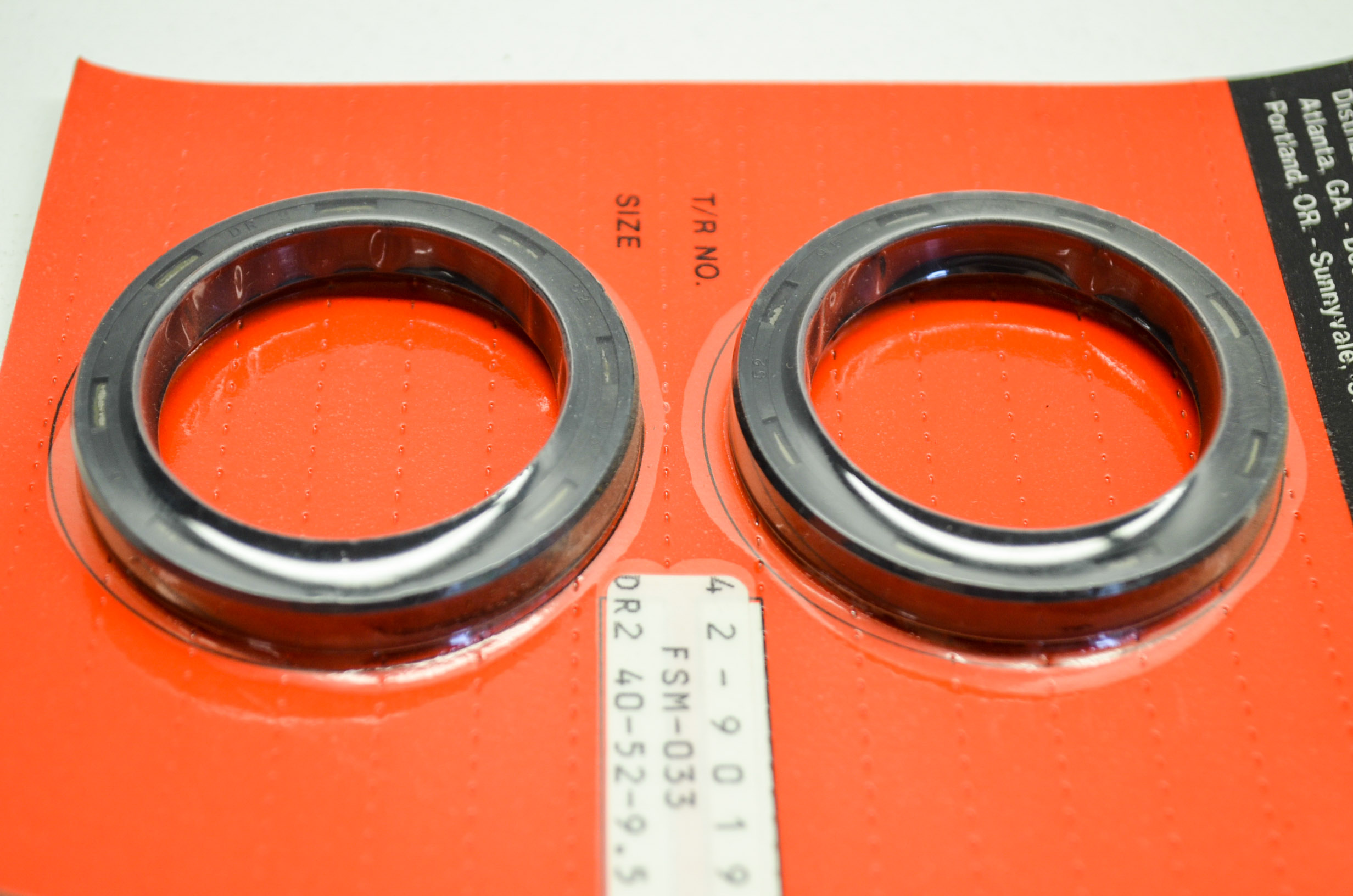 Bike Master 429019, FSM033 Fork Seal Kit 40x52x9.5 NOS