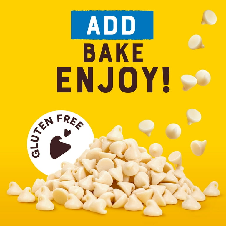Nestle Toll House Premier White Regular Baking Chips, Morsels for