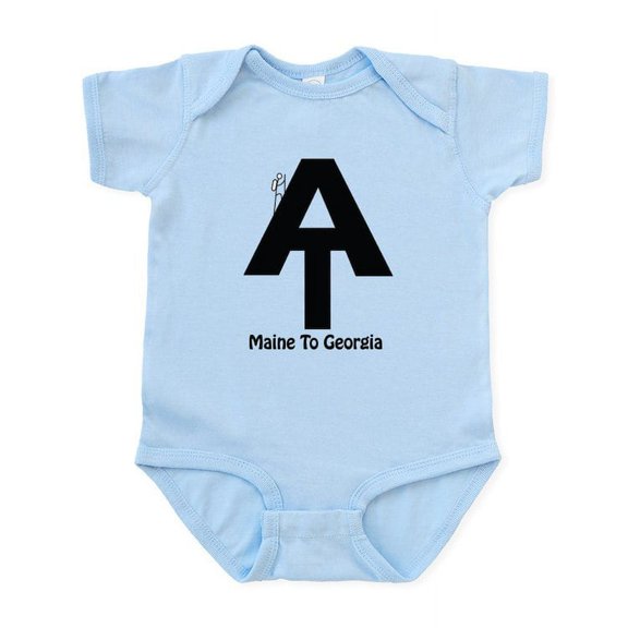 CafePress - AT Hiker Infant Bodysuit - Baby Light Bodysuit, Size Newborn - 24 Months