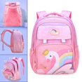 thumbnail image 3 of , Tela Oxford Impermeable, Gran Capacidad, con , Escolar, Bolsa de Viaje, para Escolare Niño Niña Niños ROSADO Macarena mochilas escolares, 3 of 8