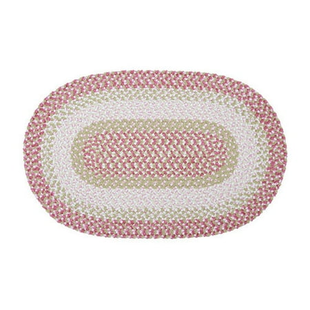 Colonial Mills Blokburst Tea Party Pink Outdoor Area Rug