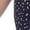 Feathered Spots Navy Iris, variant on Jessica Simpson Trendy Plus Lauryn Sweetheart Top Sunflower 2X