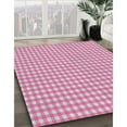 thumbnail image 3 of Ahgly Company Machine Washable Indoor Square Transitional Blush Pink Area Rugs, 8' Square, 3 of 7