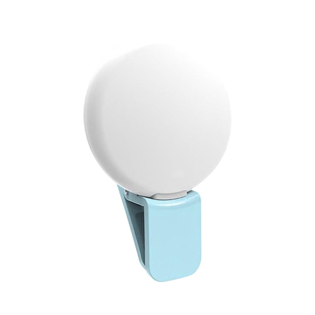 Feltree Clip-On Phone Fill Light with 3 Color Temperatures, Pocket-Sized LED Video Light for Vlogging/Makeup/Product Shooting