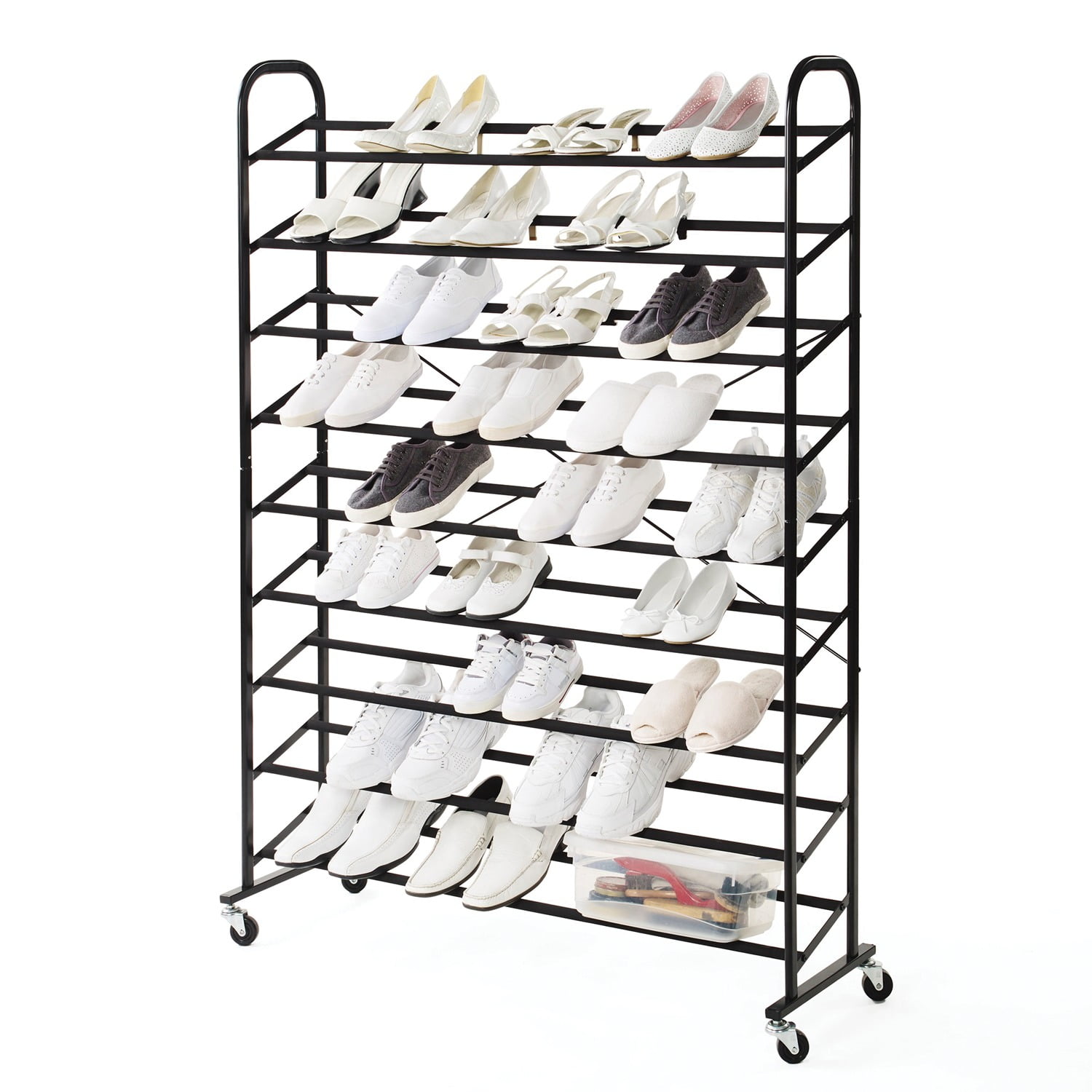 Neatfreak NF05002 2D3036-001 Rolling 9-Tier Mega Shoe Tower