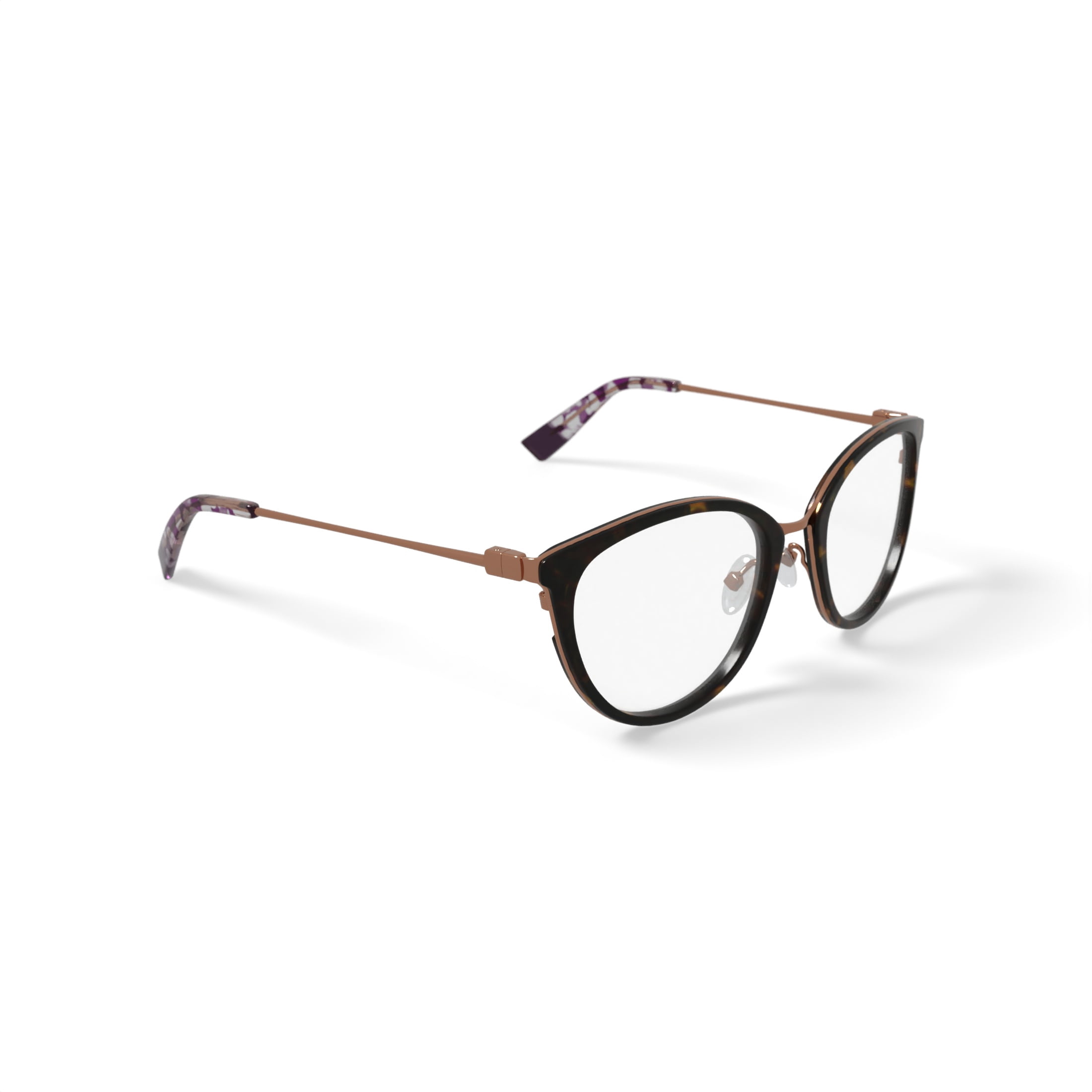 Hard Candy Women's HC57 Round Prescription Eyeglasses with Case