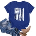 thumbnail image 5 of 250 Years 1776 2026 250th Birthday USA American Flag Womens T-Shirt,Blue, 5 of 5