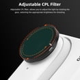 thumbnail image 6 of Lens filter For Insta360 GO 3S, Optical Glass Gimbal Camera Len Filters ND Filters Set for Insta360 GO 3S, 6 of 11