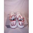thumbnail image 4 of Ad-id-as Impact Flx White Red Athletic Running Sneaker Size 8.5, 4 of 6