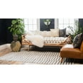 thumbnail image 2 of Unique Loom Williamsburg Tapis à Rayures Alternées 9' x 12' Rectangle Gris/beige, 2 of 5