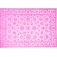 thumbnail image 1 of Ahgly Company Indoor Rectangle Oriental Pink Traditional Area Rugs, 2' x 4', 1 of 4