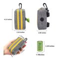 thumbnail image 4 of Billuyoard Soporte para bolsa para excrementos de perro: práctico y portátil, fácil de limpiar, dispensador de Bolsa para excrementos para Suministros para perros gris con verde, 4 of 6
