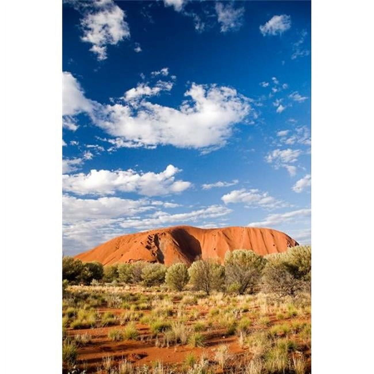 Posterazzi PDDAU01DWA2149 Rocks Uluru-Kata Tjuta Np Northern Territory Australia Poster Print by David Wall - 18 x 26 in.