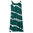thumbnail image 5 of Ashirexll Midi Dresses for Women, Flowy Dresses for Women, Summer Printed Loose V-Neck Sleeveless Sundress With Pockets, 5 of 5