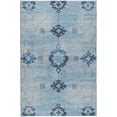 thumbnail image 2 of Addison Rugs Dream Shag Premium Machine Washable Transitional Open Field, Ornate Blue Rectangle Rug, 9' x 12', 2 of 8