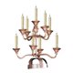 thumbnail image 1 of Candelabro para danza del vientre, accesorio de baile, desmontable, accesorio para presentaciones escénicas, tocado, candelabro, con 9 velas de Vela de goteo, 1 of 10