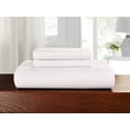 thumbnail image 3 of Elegant Comfort 3-Piece Duvet Cover Set, 1800 Premier, Button Closure, Solid Color - Cooling, Breathable Material- Wrinkle, Fade, Stain Resistant, Full/Queen, White, 3 of 3