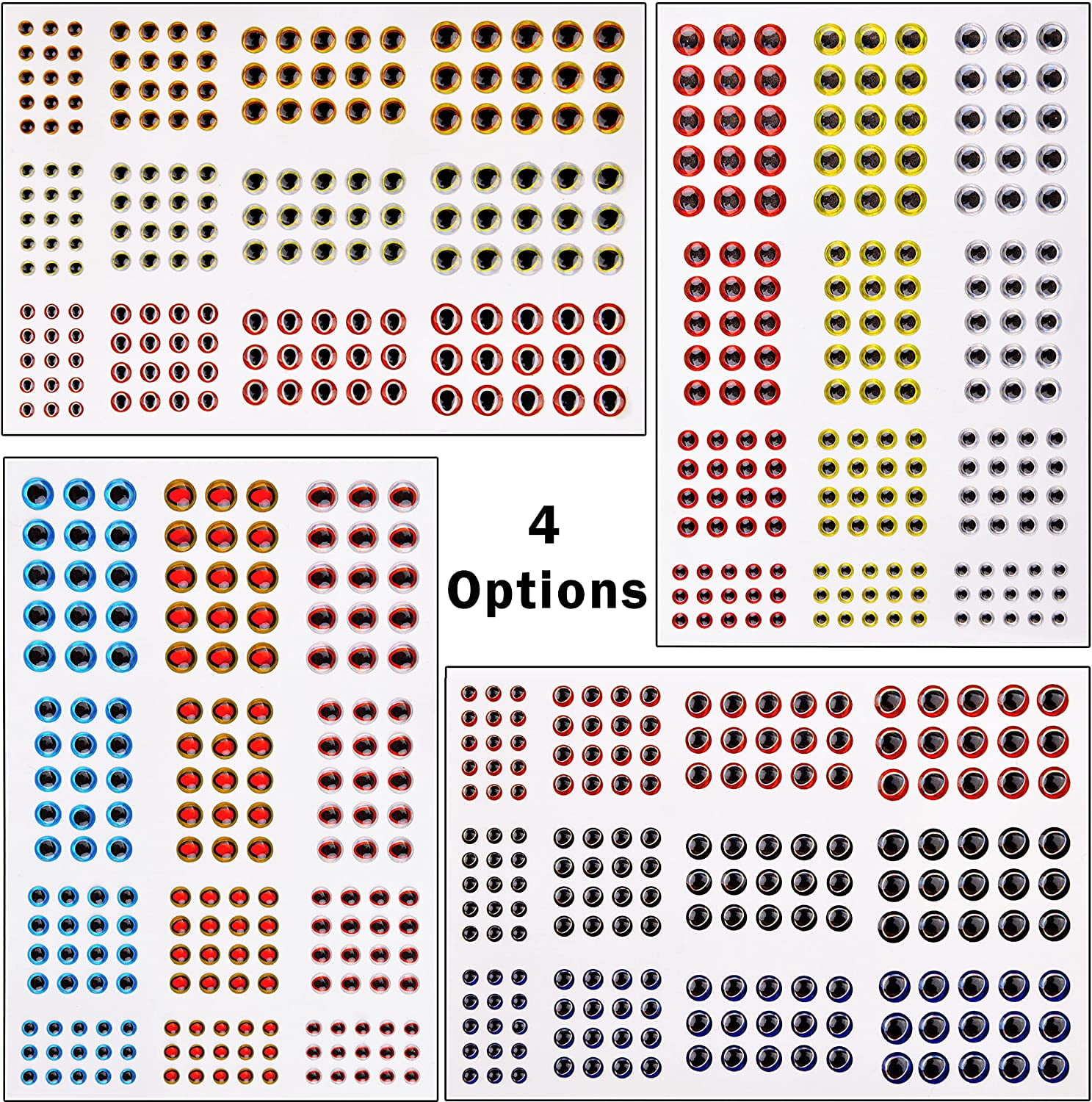Fishing Lure Eye-3D Fishing Eyes Lure Baits Making Kit Fly Tying ...