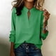 thumbnail image 2 of Camisetas de Manga Larga para las Mujeres Sudadera de Cárdigan Suelta Casual Sólida, Camisetas de Manga Larga de Moda para el Invierno, 2 of 7