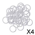thumbnail image 1 of DYNWAVECA 2x50 Pieces Saw Blade Bushing Set Bore Bushes Carving Disc Spacer Conversion Gasket Adapter Reducing Rings for Cutting Woodworking Tools , As 4 Pcs, 1 of 8