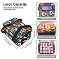 thumbnail image 3 of Bowling Insulated Double Layered Lunch Bag | Large Capacity Two Compartment Meal Bag | Hand Carry Refrigerated Lunch Bags, 3 of 6