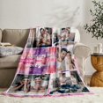 thumbnail image 3 of Custom Blanket Personalised Blankets for Adults Christmas Long Distance Relationship Gifts Mum Kids Family Friends Lovers Dog Pets Personalized Birthday Blankets 6Photo-1, 3 of 6