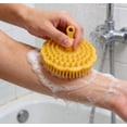 thumbnail image 4 of Miyuadkai 6pc Shower Brush, Scalp Scrubber Massage Body Massager Comb Brush Other for Exfoliation,Dandruff Removal Head Massage Stress Relax,Wet & Dry Use, 4 of 8