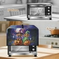 thumbnail image 3 of TSOVTHRID Witch Hat Dachshund Pumpkin Print Microwave Oven Cover with Handle Toaster Oven Dust Cover Kitchen Appliance Protector for Microwave Ovens Halloween Decor, 18.25"W x 14.5"D x 11"H, S, 3 of 7